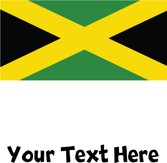 Jamaican Flag Posters (700x700), Png Download