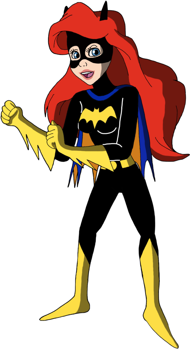 Supergirl Clipart Batgirl (671x1192), Png Download