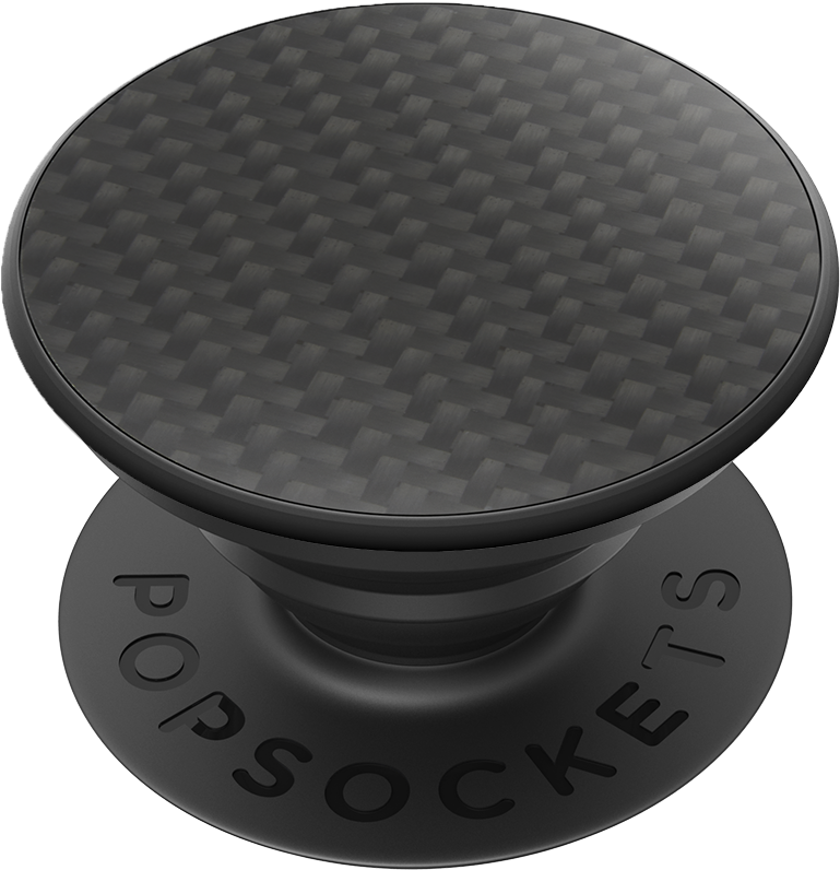 Carbon Fiber - Carbon Fiber Popsocket (989x1000), Png Download