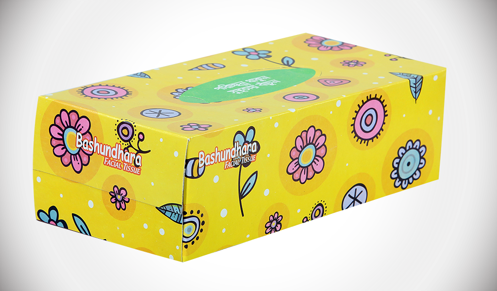 Facial Tissue Box - Box (1024x600), Png Download