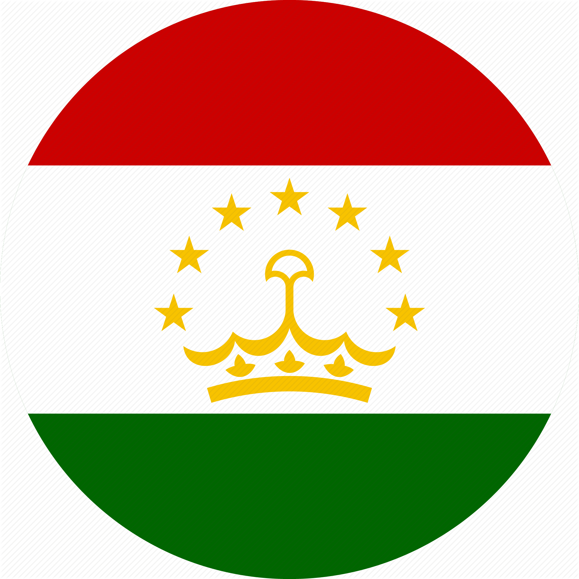 Tajikistan Flag Png Transparent Images - Tajikistan Flag Png (2000x2000), Png Download