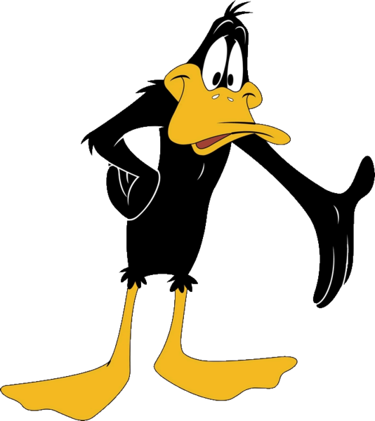 Daffy Duck (534x600), Png Download