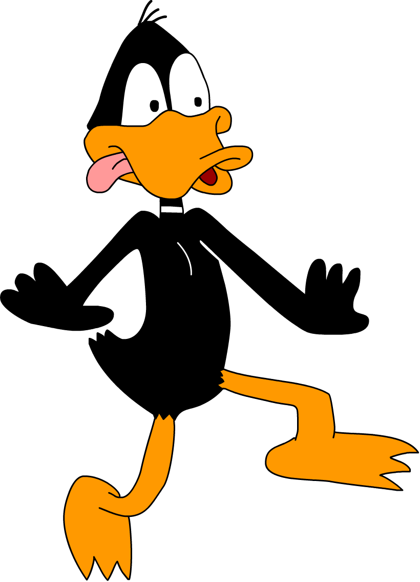 Daffy Duck-3 - Cartoon (820x1135), Png Download