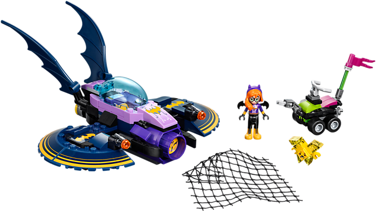 Batgirl Batjet Chase - Dc Super Heroes Girl Lego (800x600), Png Download