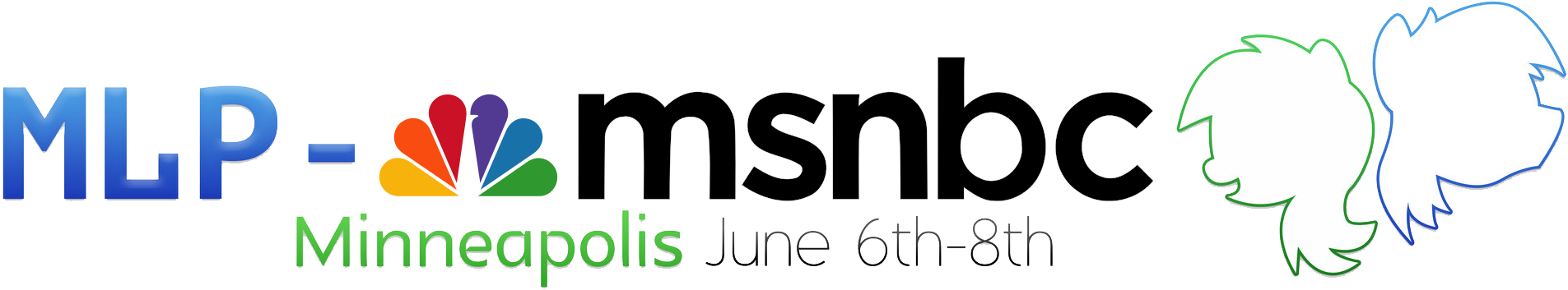 Mlp-msp, Minneapolis, Msnbc, Safe - Msnbc (2197x518), Png Download