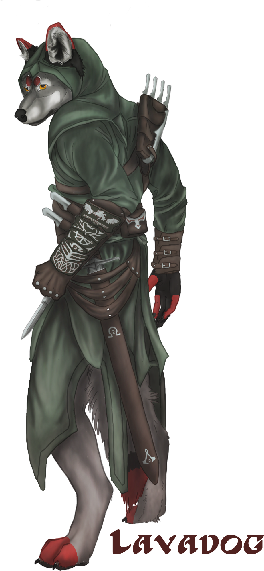 Assassin's Creed Lava - Illustration (1500x2000), Png Download