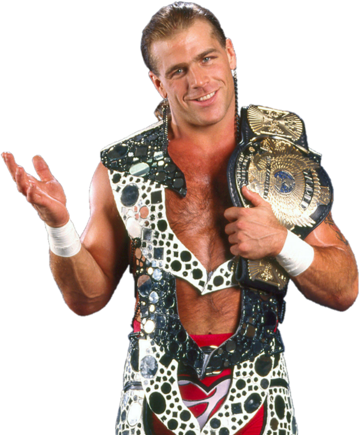 Wweshop Shawn Michaels Official Merchandise - Shawn Michaels Wwf Champion (1200x1404), Png Download