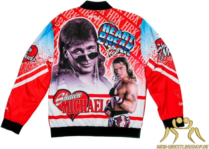 Shawn Michaels Chalk Line Jacket (1000x667), Png Download