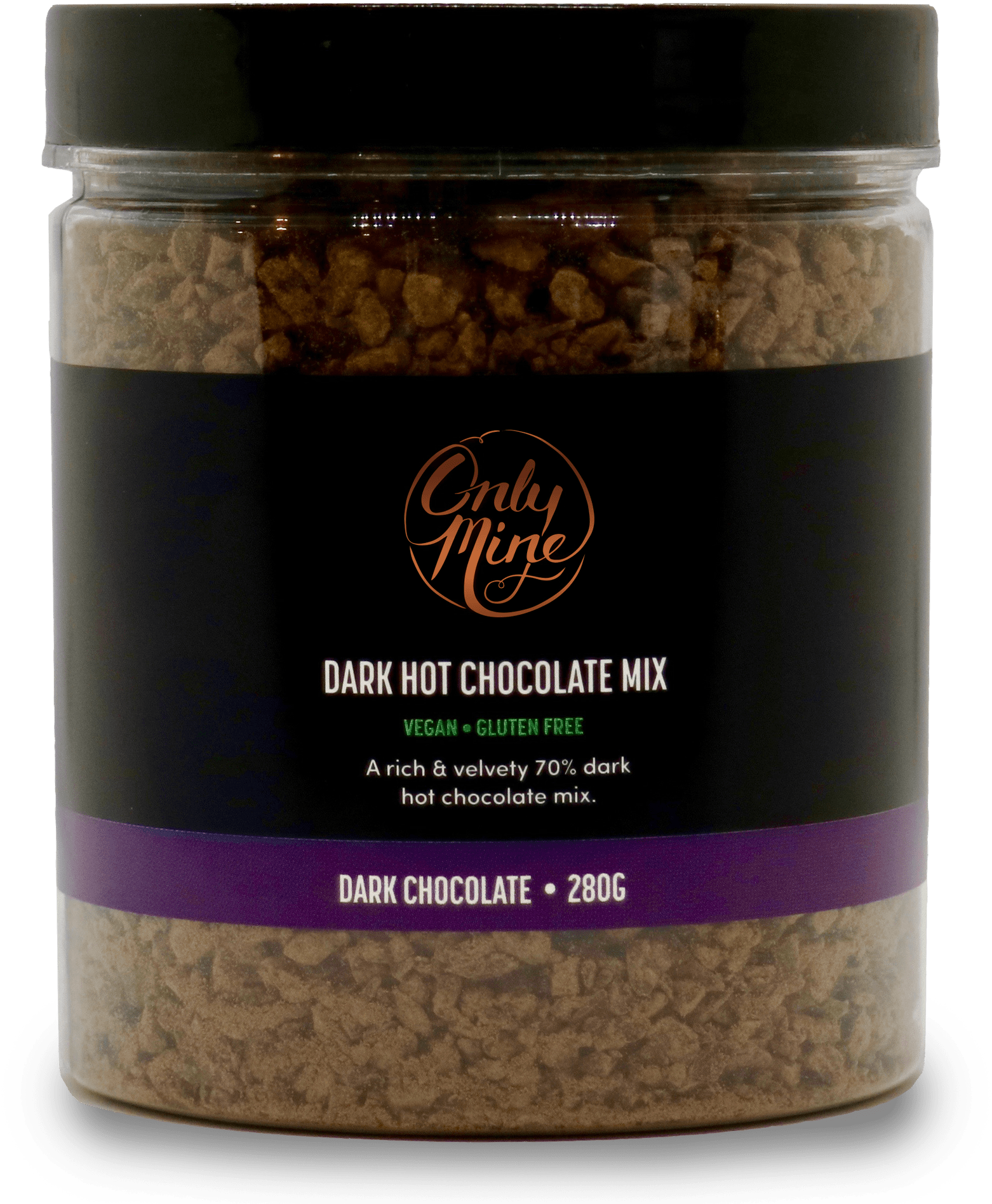 Dark Hot Chocolate Mix - Nut (2000x2000), Png Download