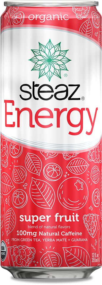 Organic Energy Can - Organic Natural Energy Drinks (450x1065), Png Download
