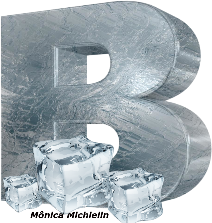 Alfabeto De Gelo Png Textura De Gelo E Cubos De Gelo - Sculpture (801x801), Png Download