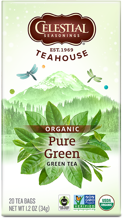 Pure Green - Celestial Seasonings (511x800), Png Download