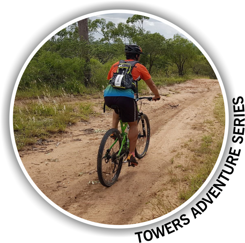 Towers Adventure Series - Duathlon (834x828), Png Download