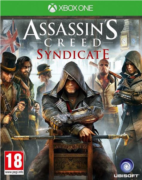Assassins Creed Syndicate - Assassins Creed Syndicate Cover Ps4 (800x800), Png Download