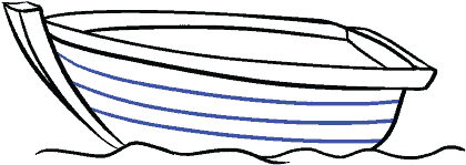 Clipart Free How To Draw A Boat In Few - Drawing (678x600), Png Download