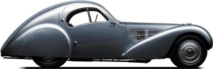 Jean Bugatti's Masterpiece - Bugatti Type 57 (1024x768), Png Download