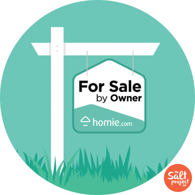 Sale By Owner Homie Style - Homie Yard Sign (640x640), Png Download