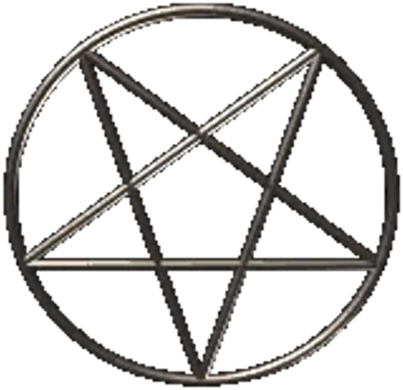 Pentagram Sticker - Satanic Pentagram Transparent (1024x1024), Png Download
