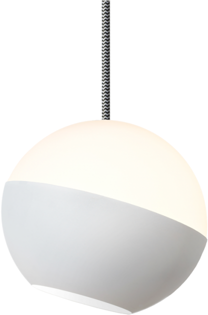 Bright Vision - Suspension Boule Éclairage Verre 40cm (756x756), Png Download