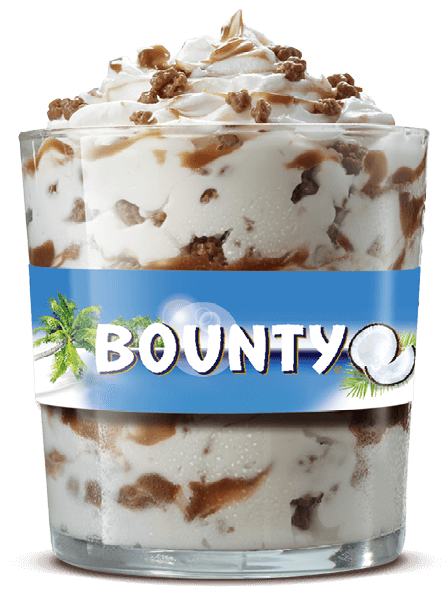 18650 Bk Web Bk Fusions Bounty 500x540px - Burger King Bounty Ice Cream (695x750), Png Download
