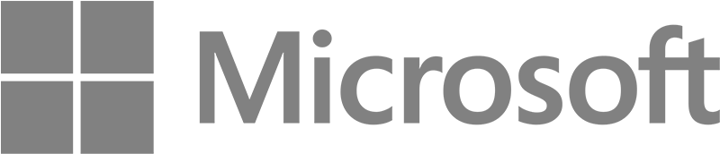 Learn Tech Skills - Microsoft Black And White (800x800), Png Download