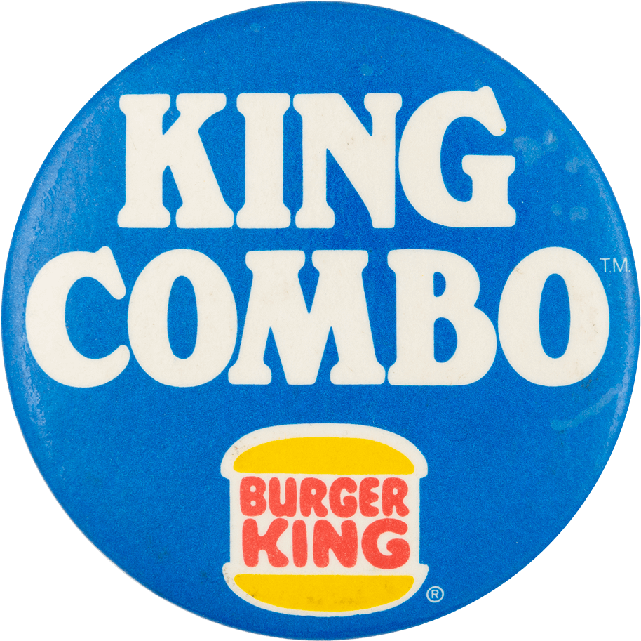 King Combo Burger King - Old Burger King (1000x982), Png Download