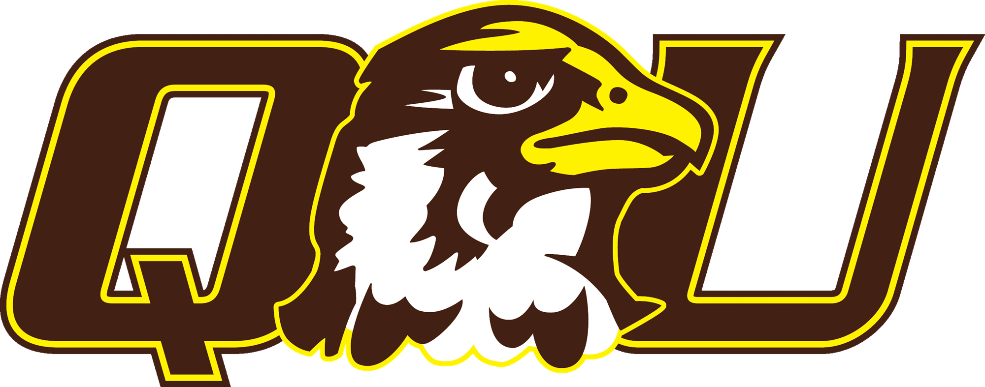 Men's And Women's Track And Field Run At Monmouth Indoor - Quincy University Athletics Logo (2000x787), Png Download