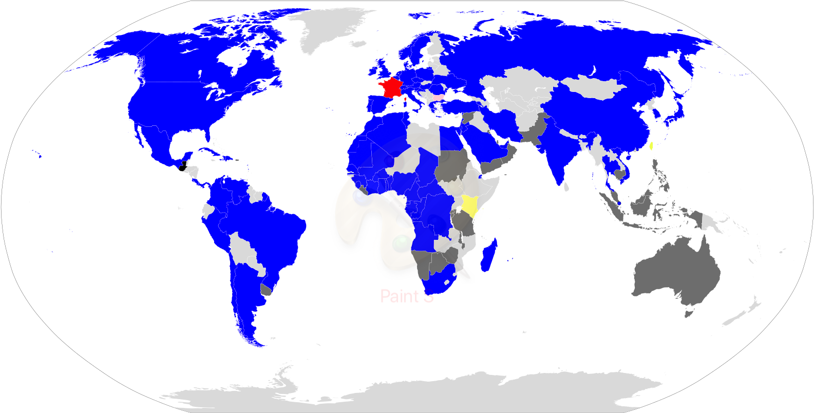 Air France Destinations - Air France Destinations 2018 (1600x821), Png Download