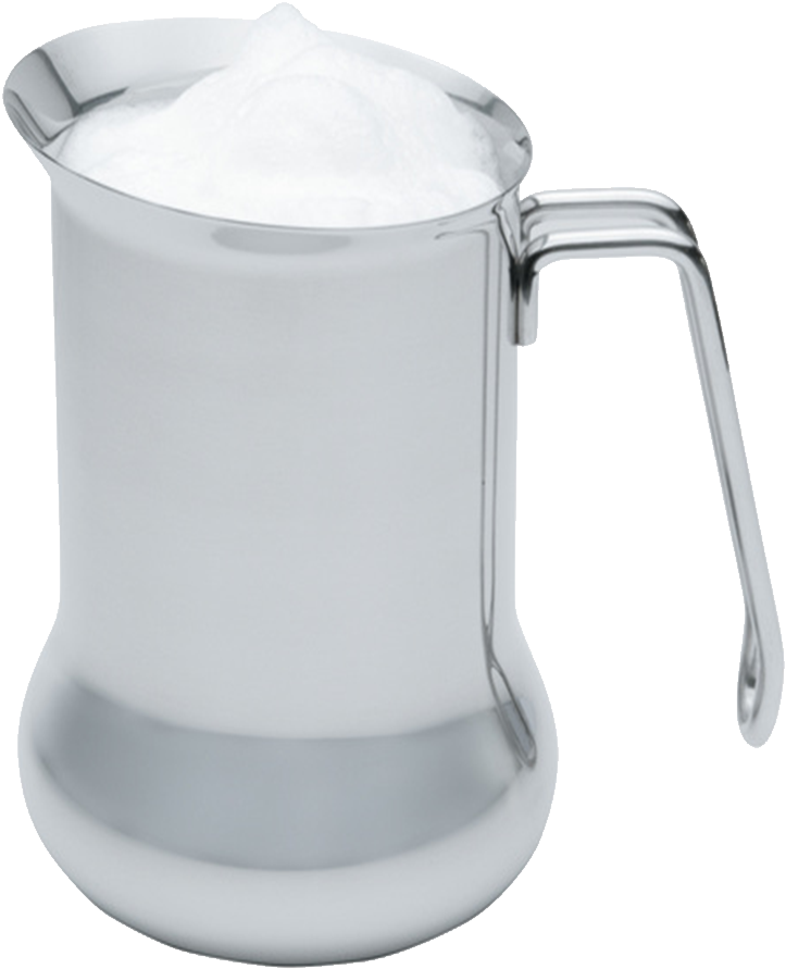 Milk Jug - Stainless Steel Milk Frothing Jug (1000x1000), Png Download