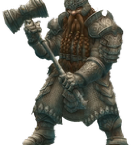 Dwarf Paladin Pathfinder (640x480), Png Download