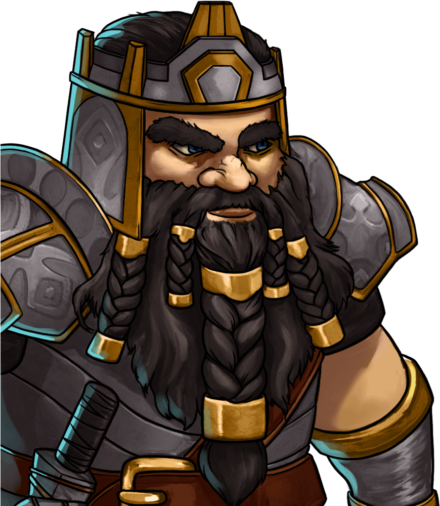 Dwarf Lord - " - Illustration (1024x1024), Png Download