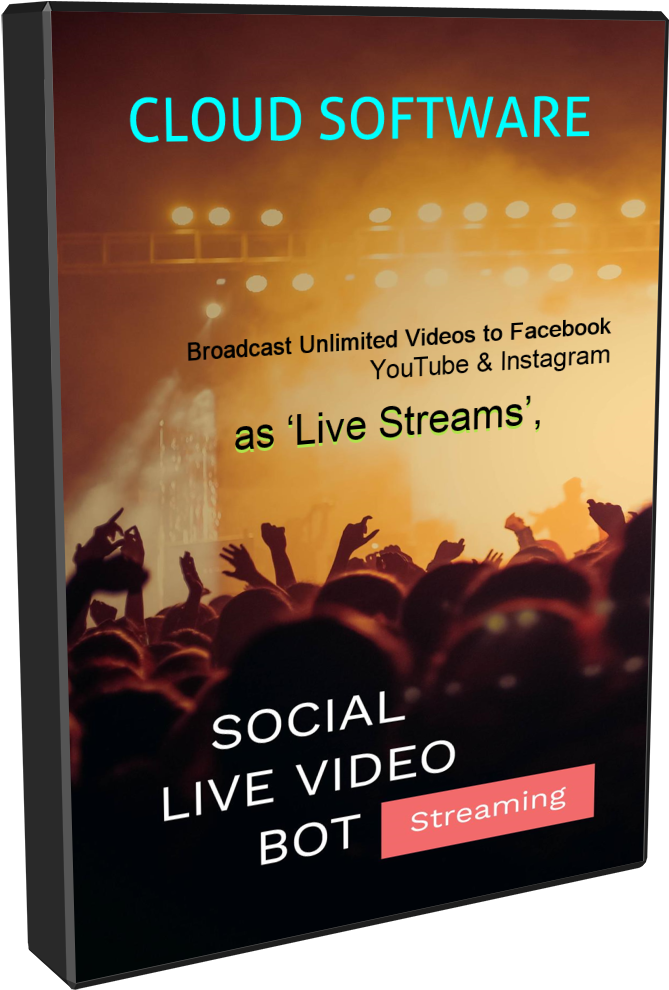 Broadcast Unlimited Videos To Facebook, Youtube & Instagram - Concert (810x1100), Png Download