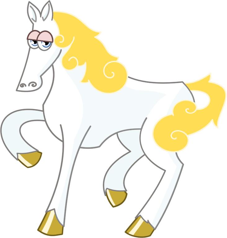 Medium Image - Horse (732x768), Png Download