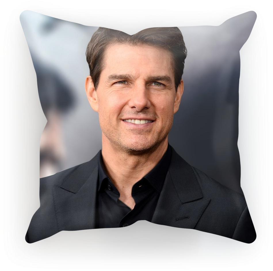 Tom Cruise ﻿sublimation Cushion Cover - Tom Cruise (1024x1024), Png Download