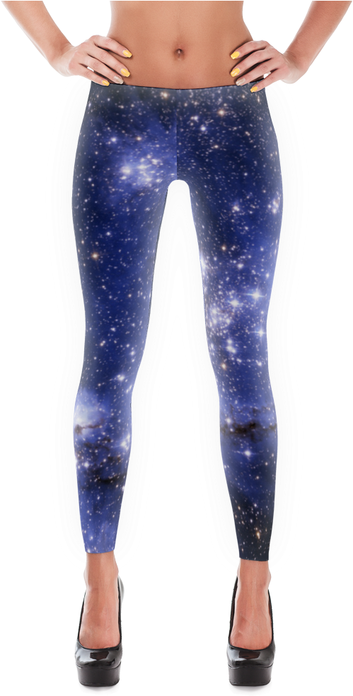 Blue Stars Leggings - Fire Leggings (1000x1000), Png Download