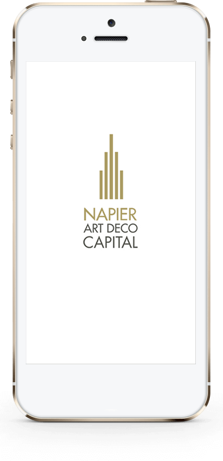 Art Deco Napier App - Graphics (460x948), Png Download