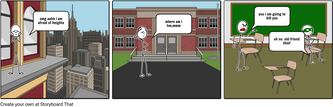 Stickman - Cartoon (1164x385), Png Download