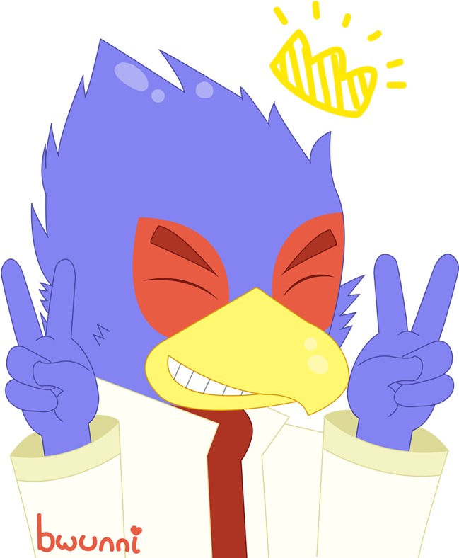 I Wish My Last Name Was Birdy Boi - Cartoon (672x804), Png Download