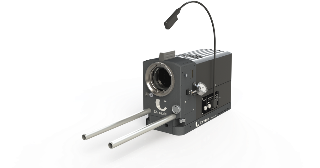 Chrosziel Large Format Lens Test Projector - Video Camera (1030x579), Png Download