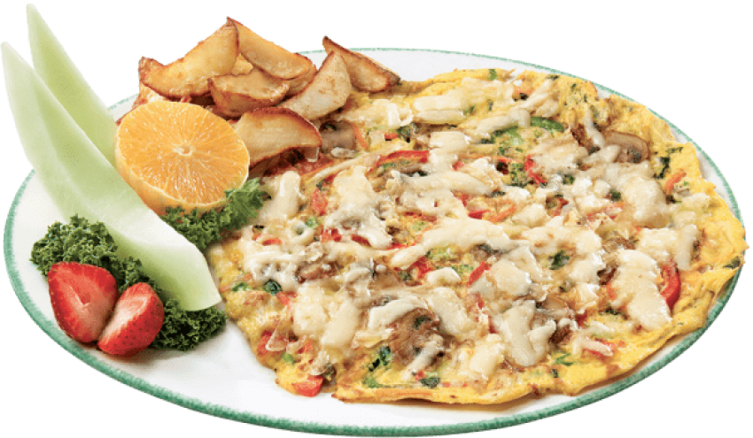 Download Omelette Png Pic Png Images Background - California-style Pizza (850x495), Png Download