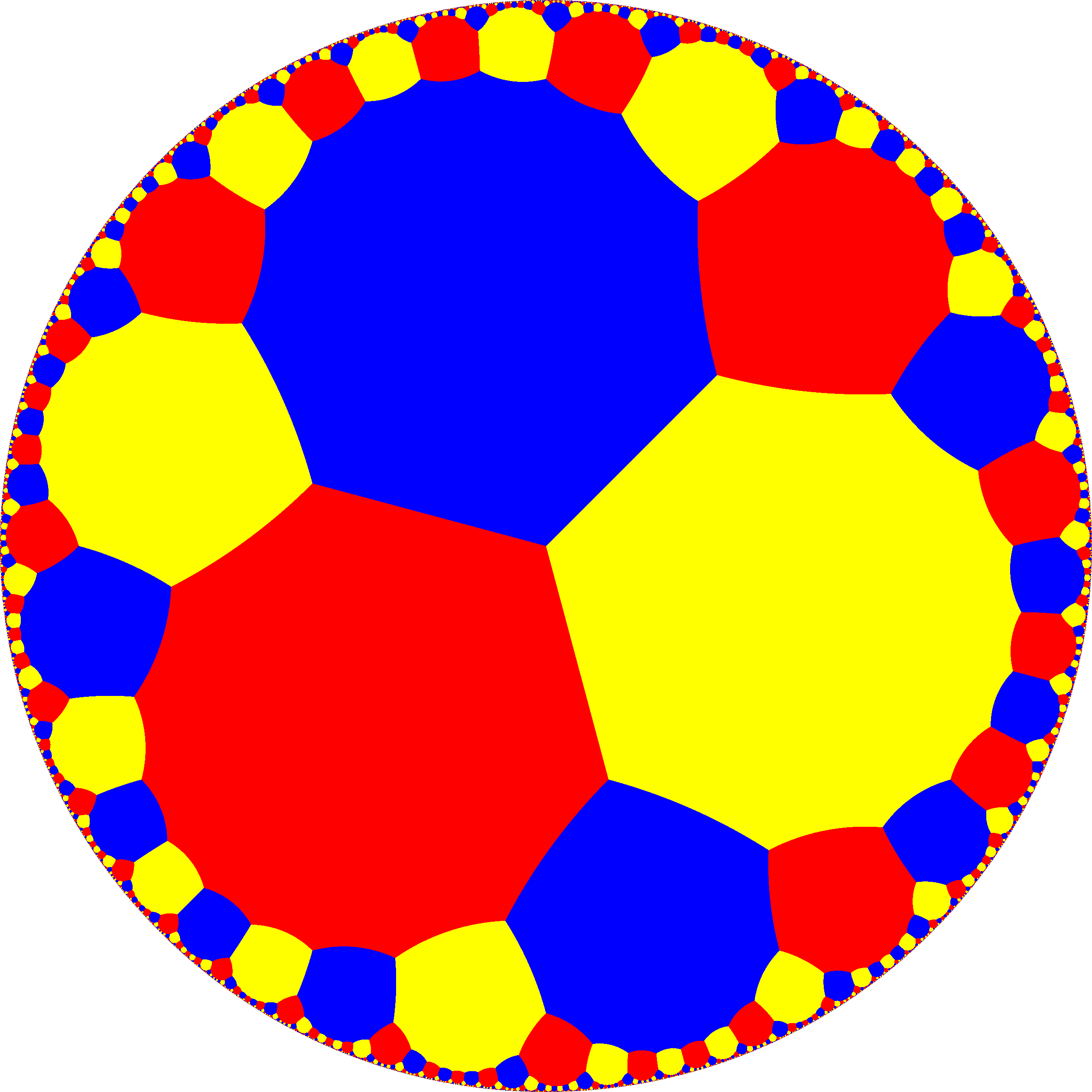 H2 Tiling 666-7 - Tessellation (2520x2520), Png Download