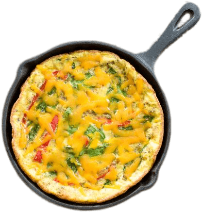 Egg Preparations - Frittata Egg (830x506), Png Download