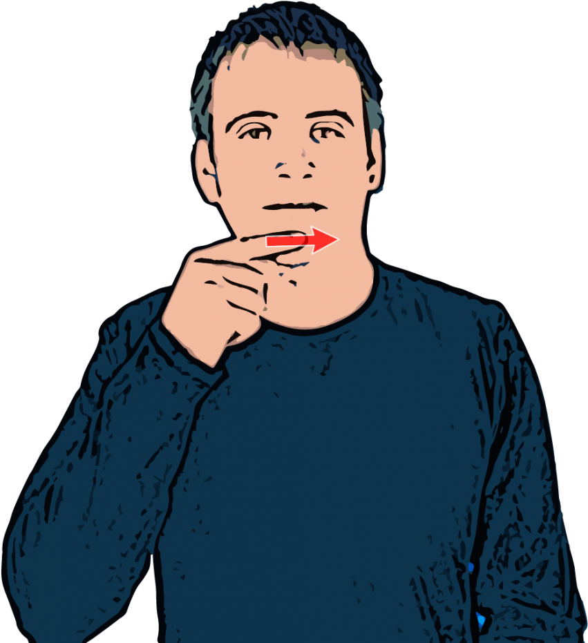 Boy - British Sign Language Boy (912x930), Png Download