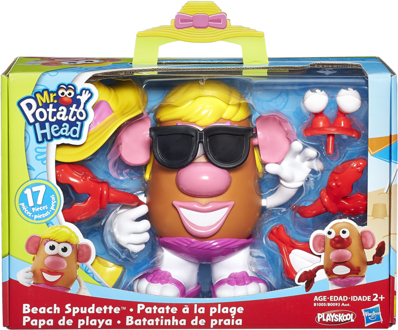 Mrs Potato Head Beach Spudette (900x900), Png Download
