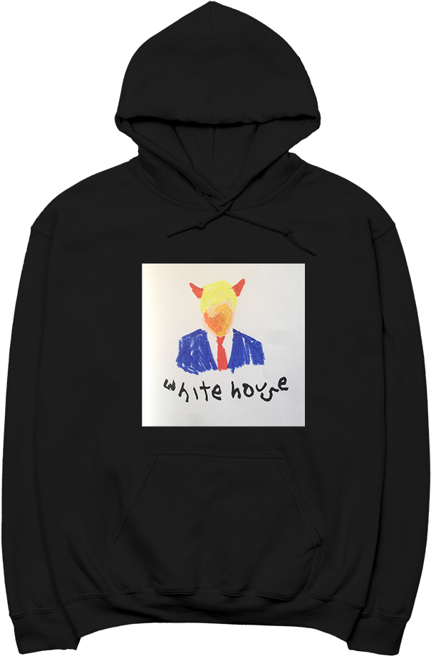 666 White House Black Hoodie Digital Single - Hoodie (1000x1000), Png Download