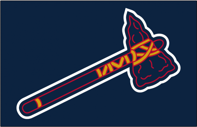 Atlanta Braves Iron On Stickers And Peel-off Decals - Atlanta Braves Logo 2018 (750x930), Png Download