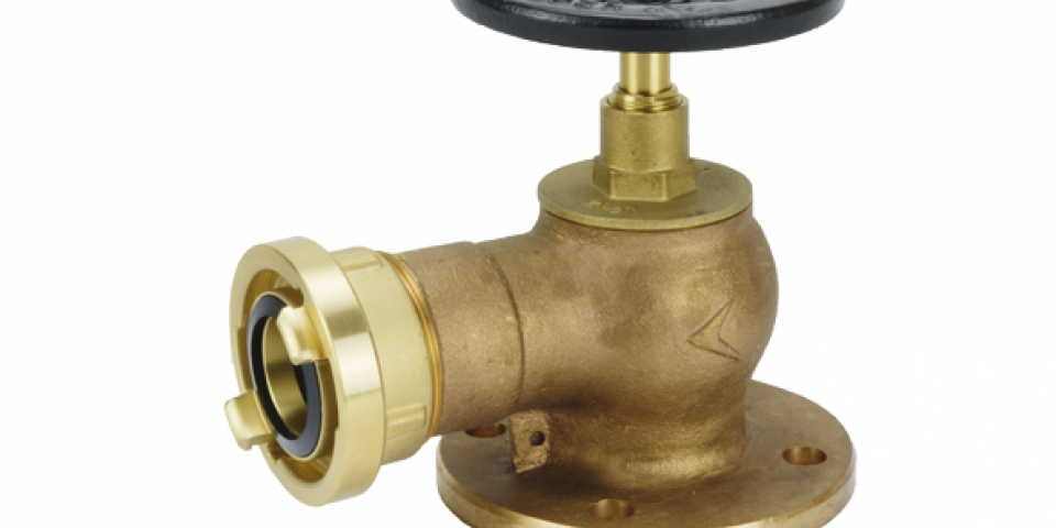 Globe Hydrant Valves For The Marine & Industrial Sectors - Brass (960x480), Png Download