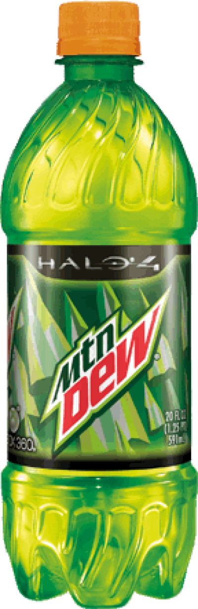 Halo 4 Dew - Mtn Dew Mlg Gif (400x1227), Png Download