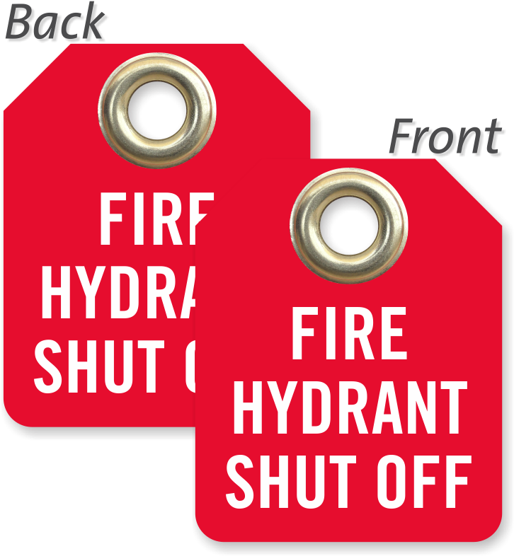 Download Fire Hydrant Shut Off Mini Tag Hot Water Shut Off Full