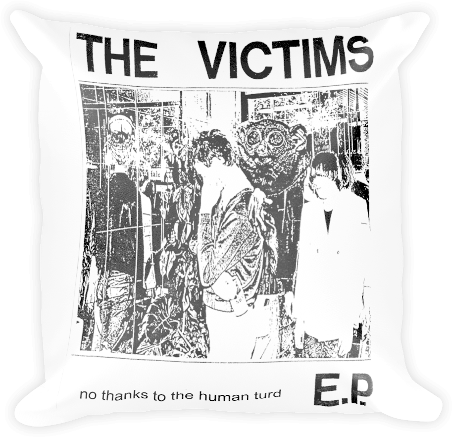 Details About The Victims- No Thanks To The Human Turd - Throw Pillow (1000x1000), Png Download